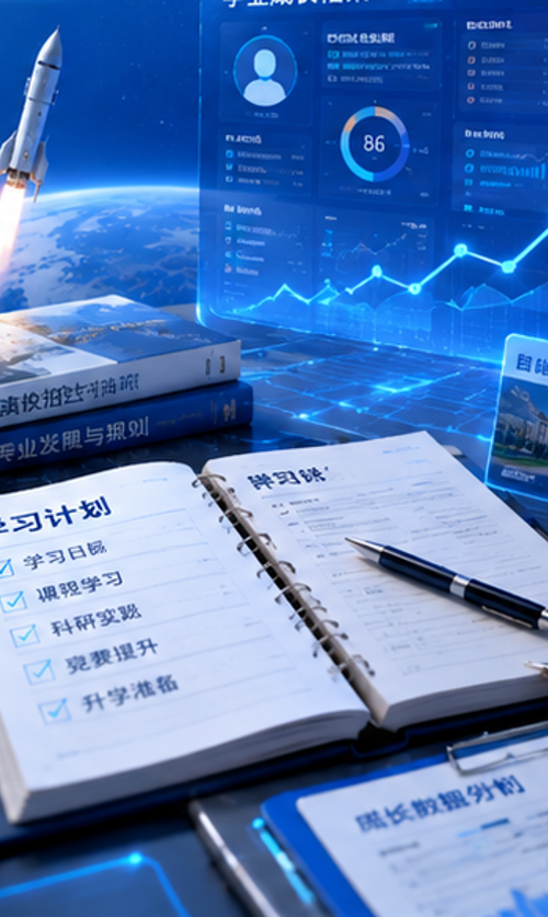 升学规划视觉图